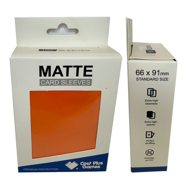 Matte Colour Card Sleeves (100 Pack)