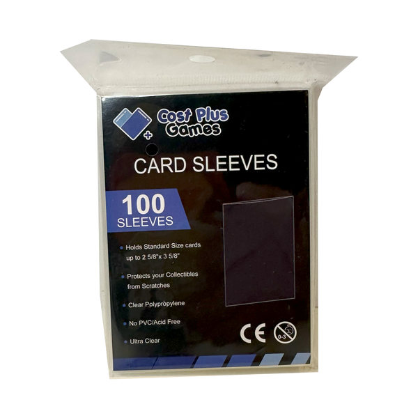 Clear Card Sleeves (Penny Sleeves) – 100 Pack