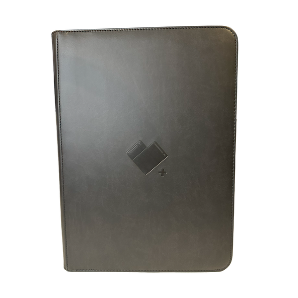 Premium 9-Pocket Zippered Card Portfolio